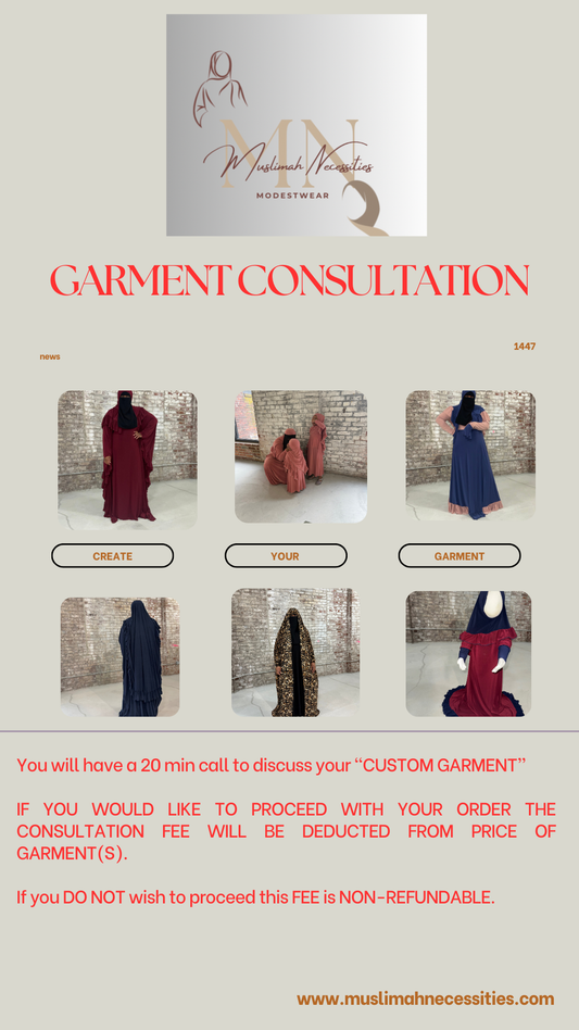 Custom Garment Consultation