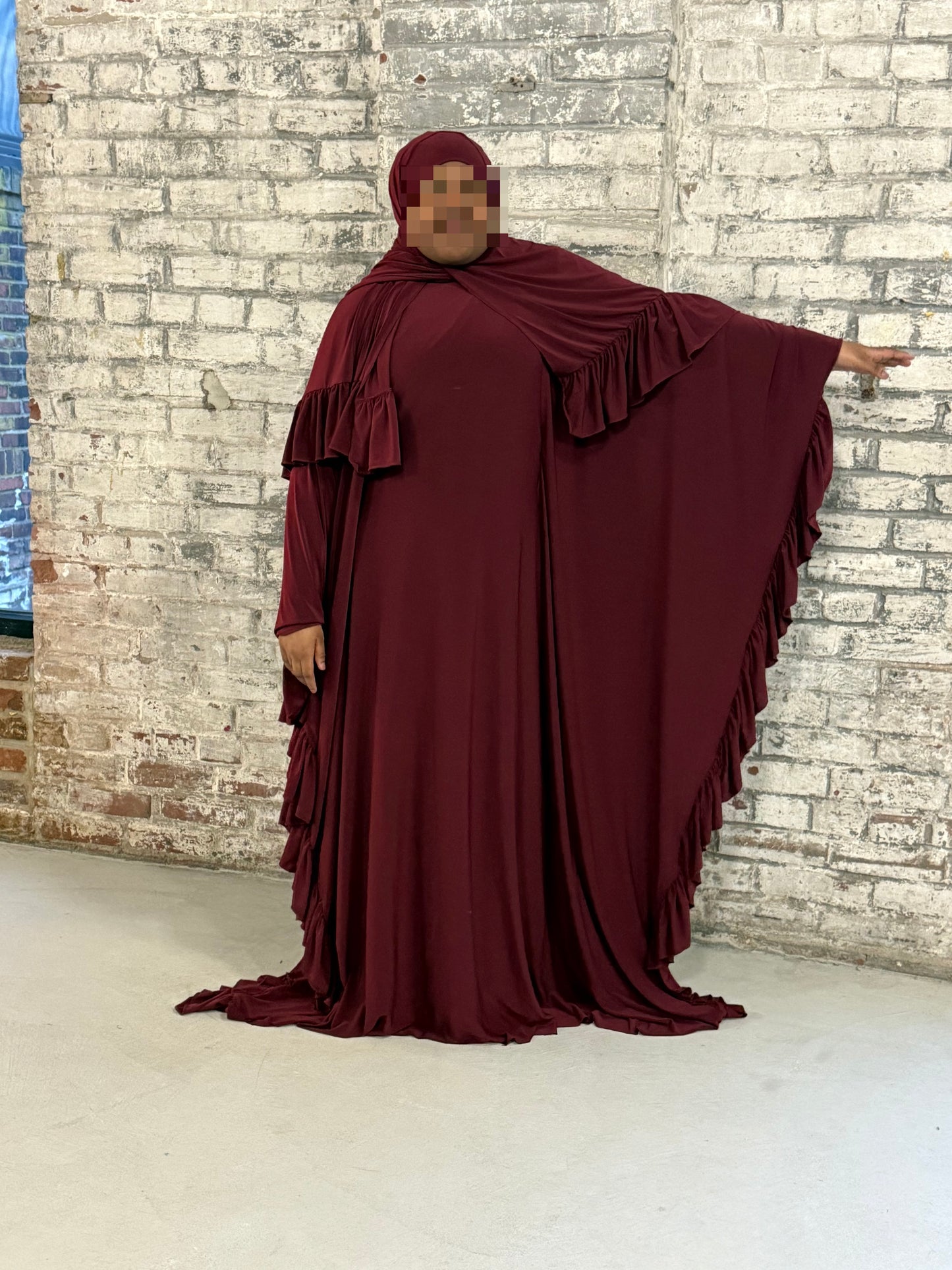 Ruffled Khaftan