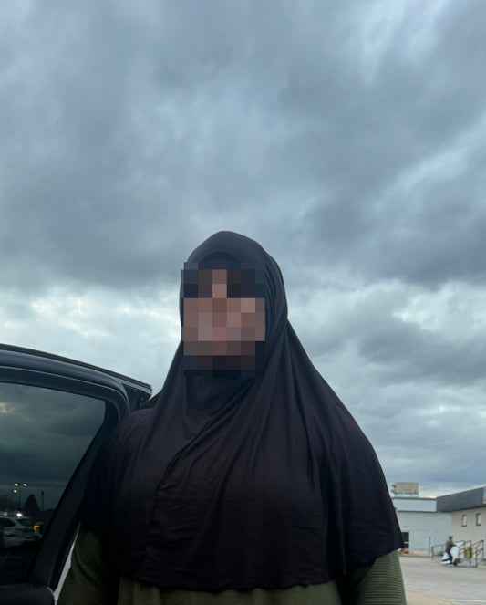 Short Overhead khimar