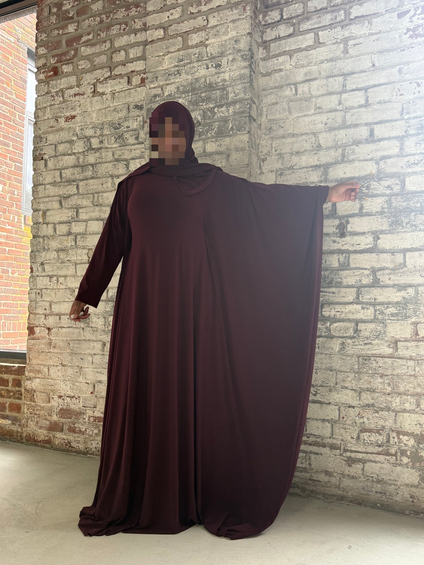 “MN” Signature Abaya